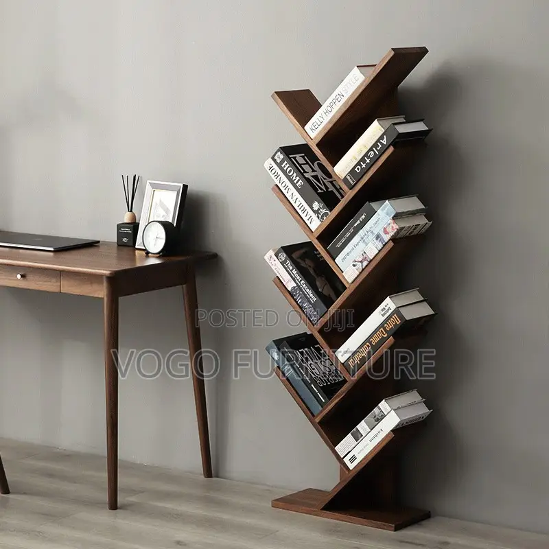 Bookshelf; Wooden Tree Bookshelf