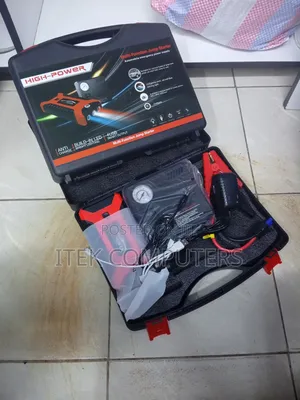 All-in-One Car Emergency Kit With Battery Booster and Air Pump