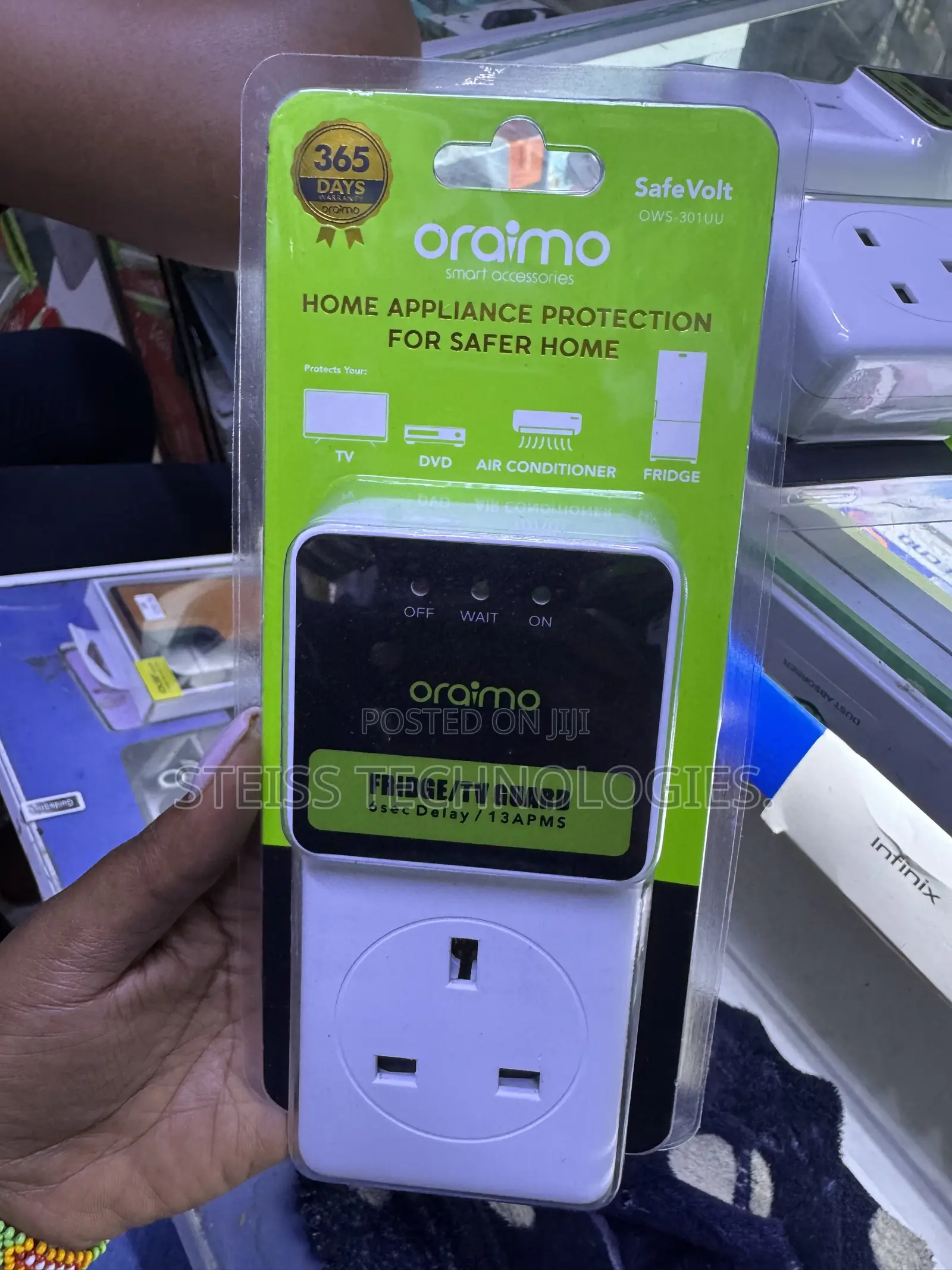 Oraimo-Fridge/TV Guard