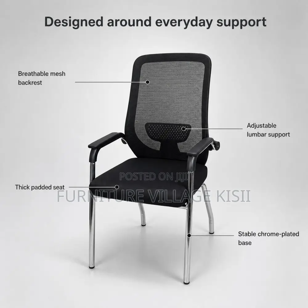 Mesh Ergonomic Office Guest Chair