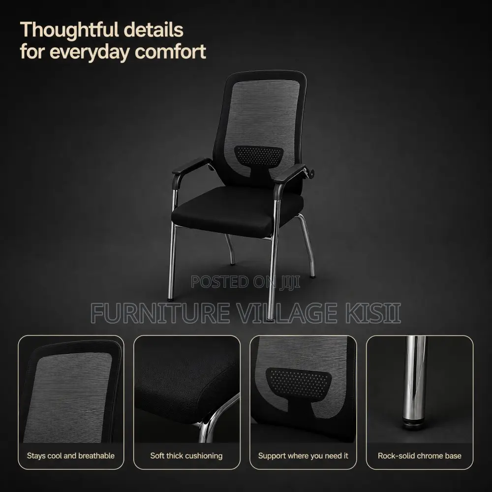 Mesh Ergonomic Office Guest Chair