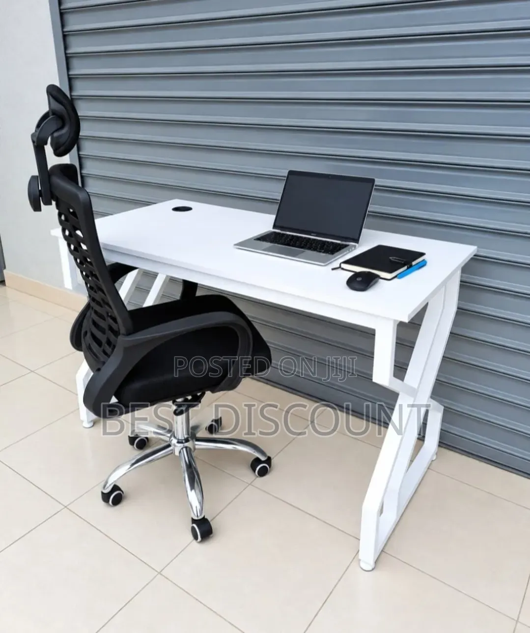 Computer Study Desk With Adjustable Office Chair