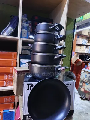 11 PCS James Pot Nonstick Cookware Set (Induction & Gas Friendly)