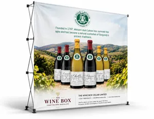 3m X 2.26m MEDIA BANNER Stand