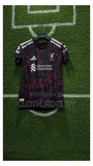 Liverpool Third Kit Player's Version 26/27.