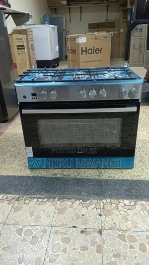 Haier 5burner Cooker ( All Gas With Electric Oven)