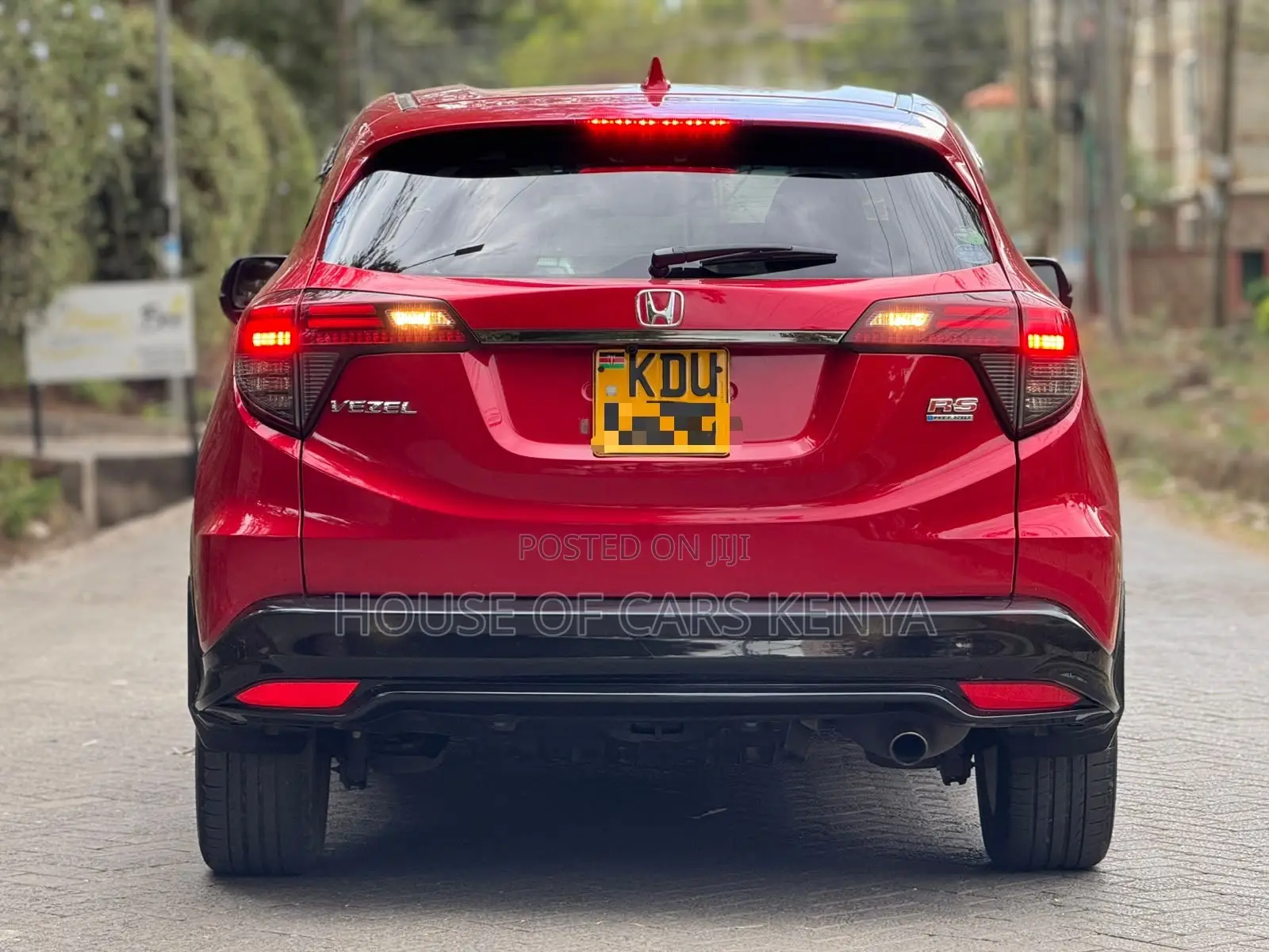 Honda Vezel 2018 Red