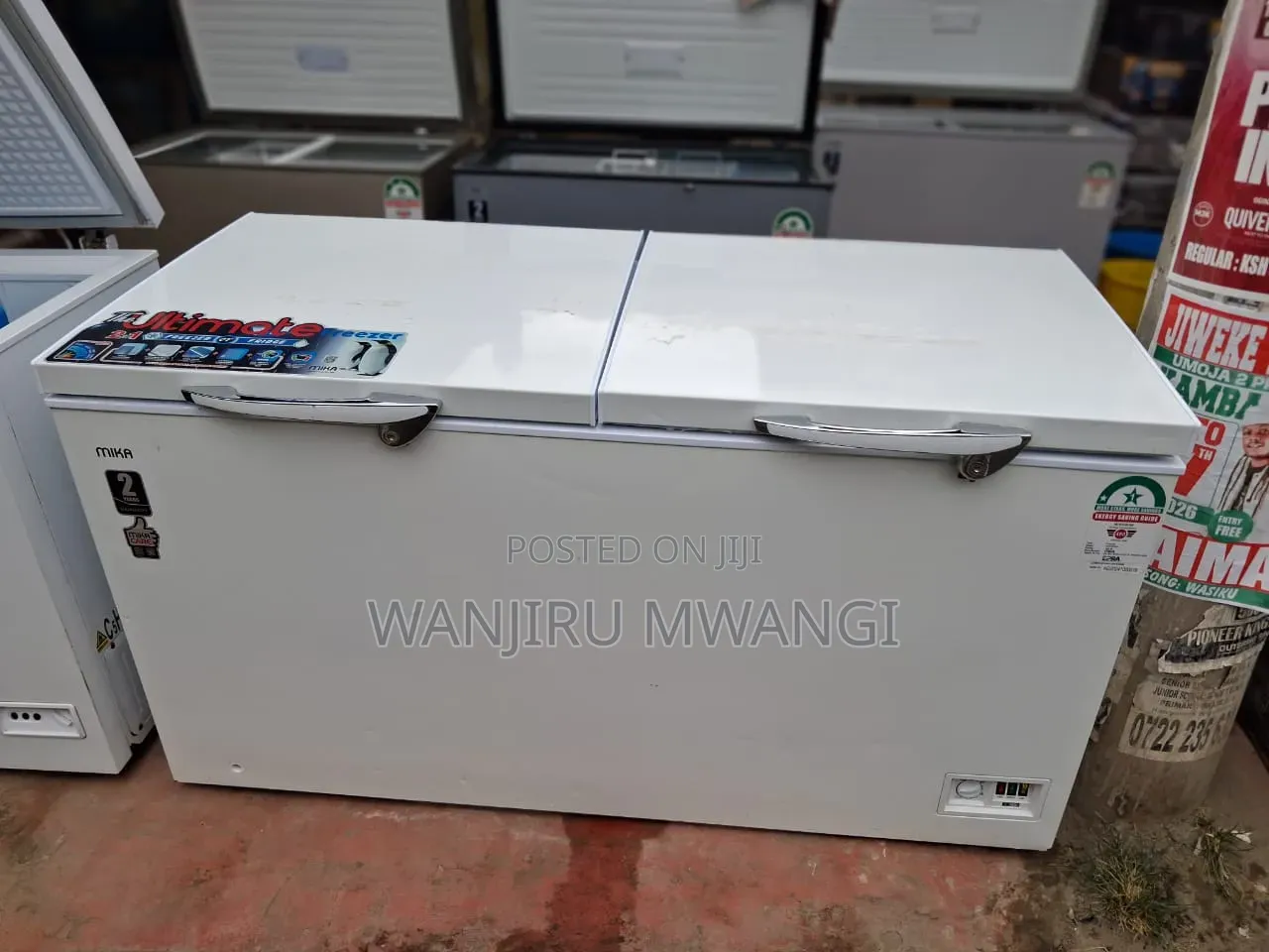 Mika Brand New Deep Freezer