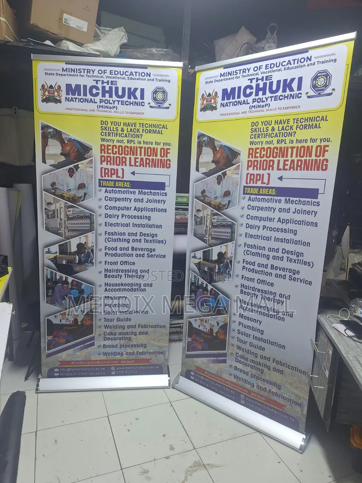 School Rol Up Banners, Roll Up Banner