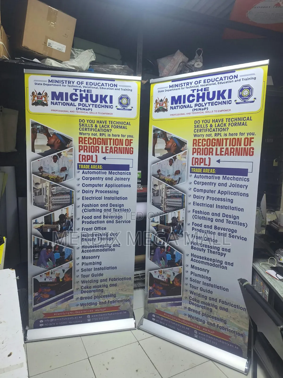 School Rol Up Banners, Roll Up Banner