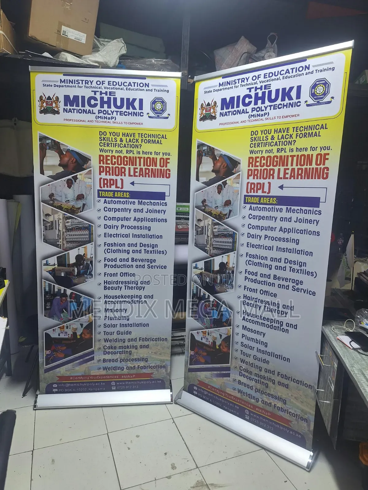 School Rol Up Banners, Roll Up Banner