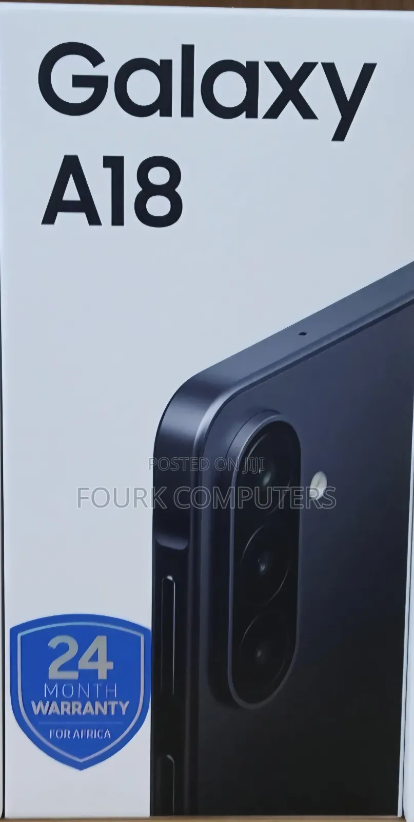New Samsung Galaxy A18 128 GB Black