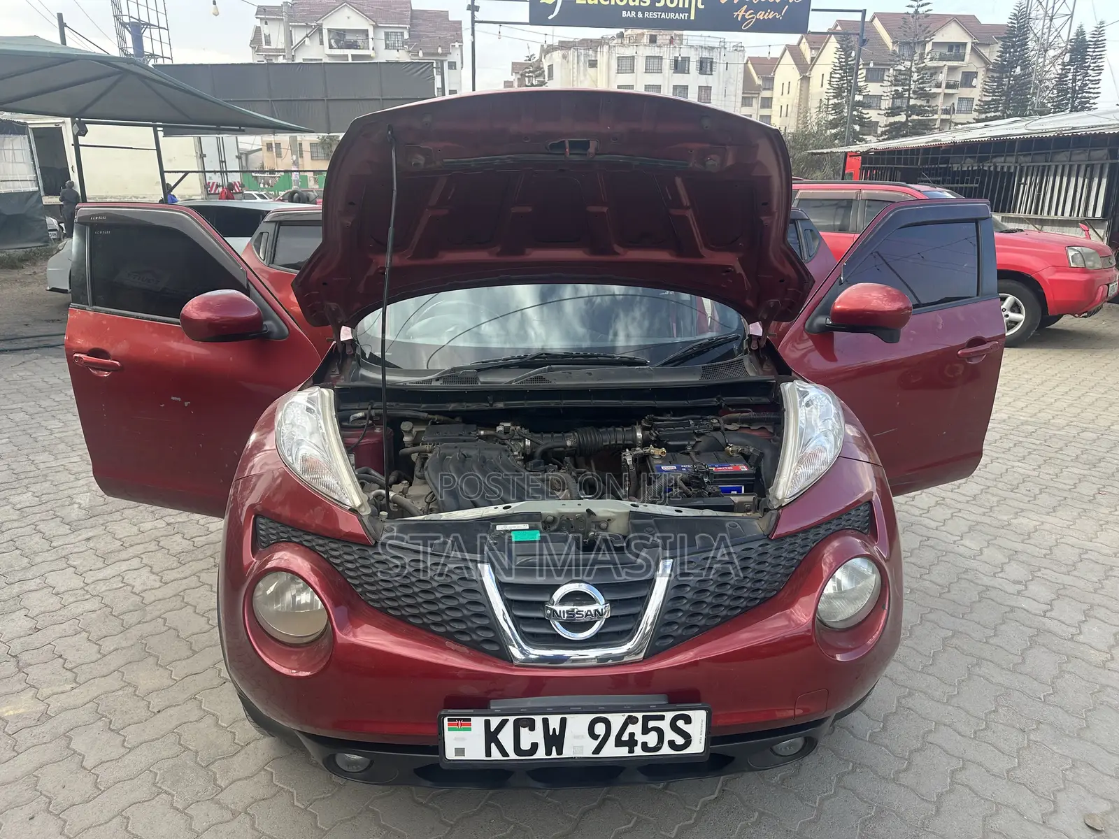 Nissan Juke 2013 Maroon