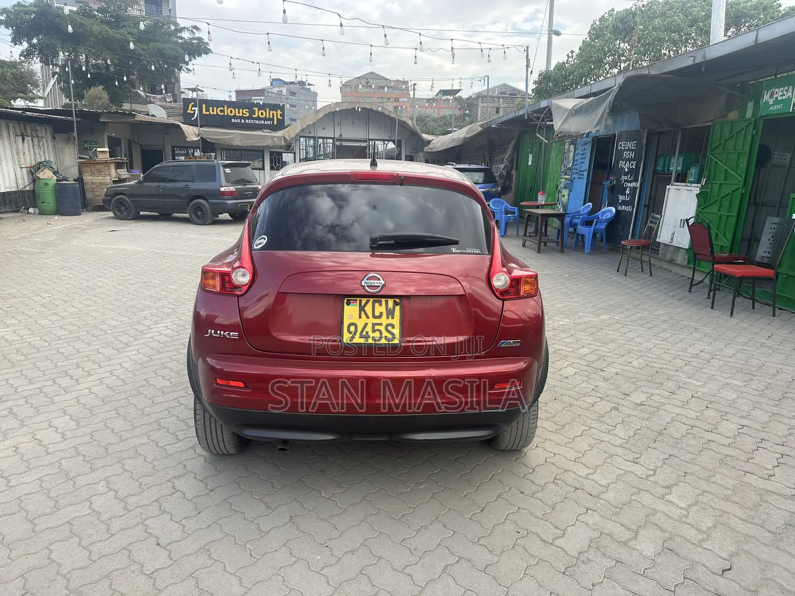Nissan Juke 2013 Maroon