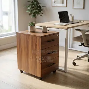 Mobile Office Drawer Cabinet – Compact Under-Desk Storage Unit