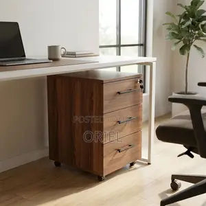 Mobile Office Drawer Cabinet – Compact Under-Desk Storage Unit