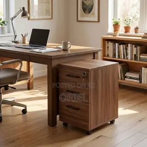 Mobile Office Drawer Cabinet – Compact Under-Desk Storage Unit