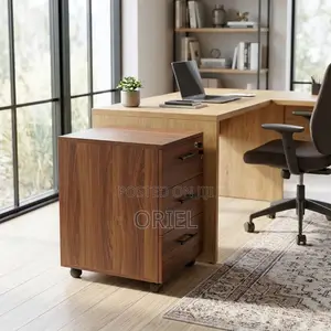 Mobile Office Drawer Cabinet – Compact Under-Desk Storage Unit