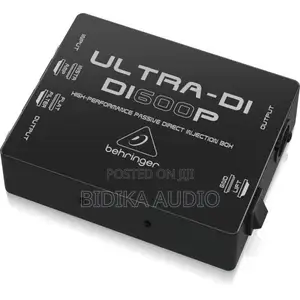 Behringer ULTRA-DI DI600P Passive Direct Injection (DI) Box