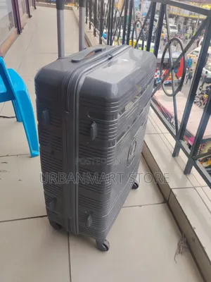  at 3700 Large Rubber Suitcase With 360° Spinning Wheels Is Available