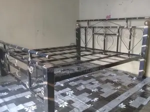 6 by 6 Bed. Metal
