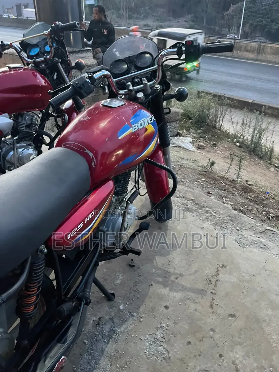 Bajaj Boxer 125 2024 Red