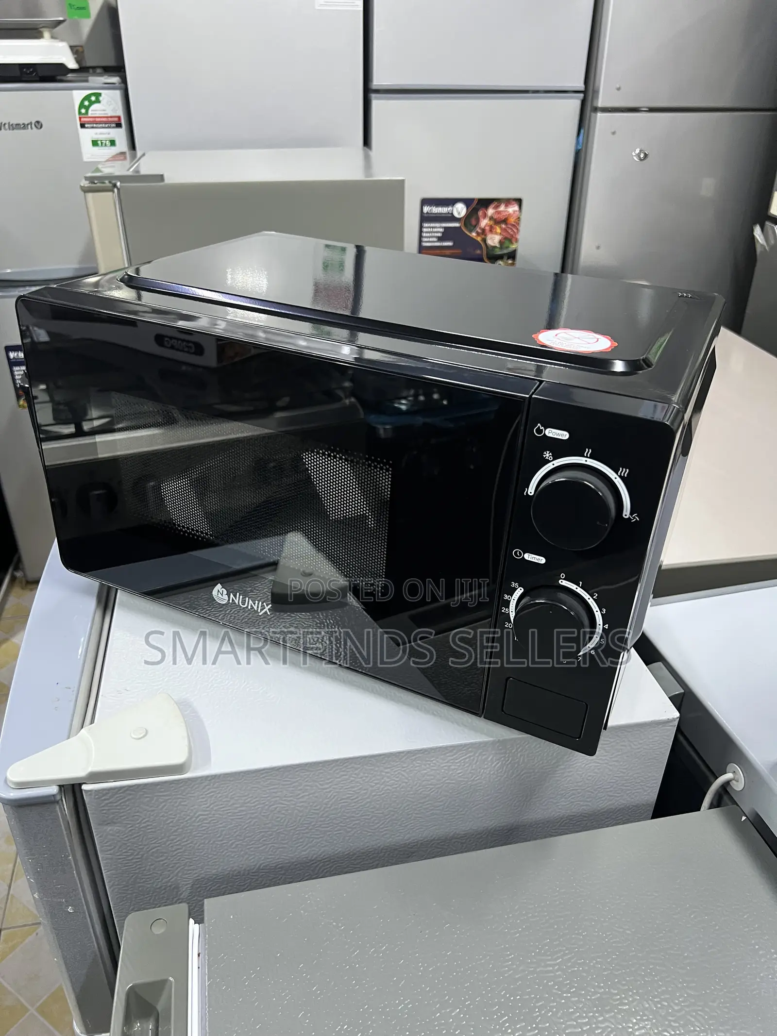 Nunix Manual Microwave Oven – Easy Heating at Your Fingertips! 