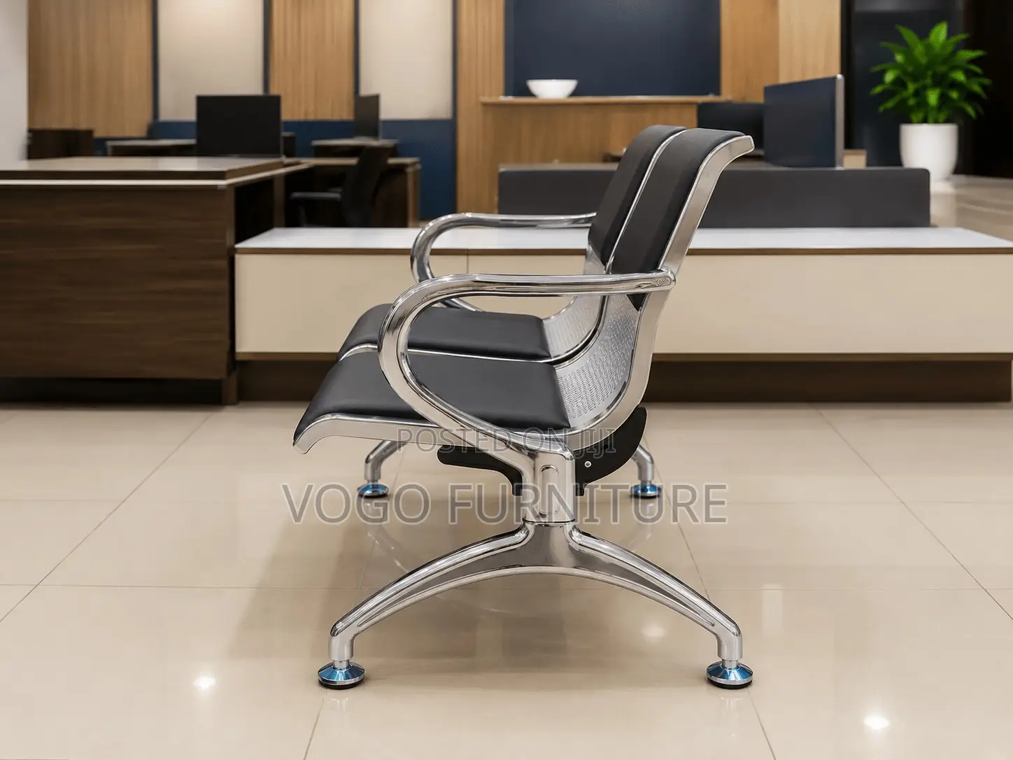 Reception Bench; 2-Link Reception Bench