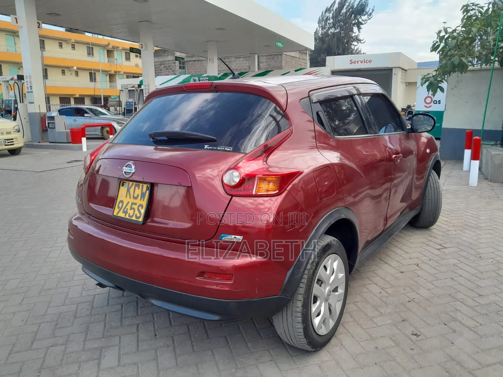 Nissan Juke 2012 Red