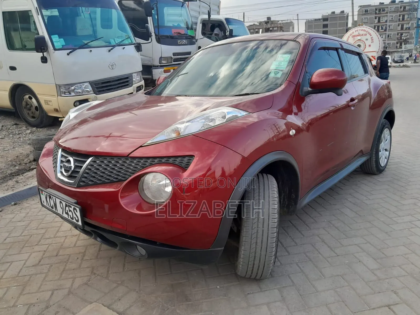 Nissan Juke 2012 Red