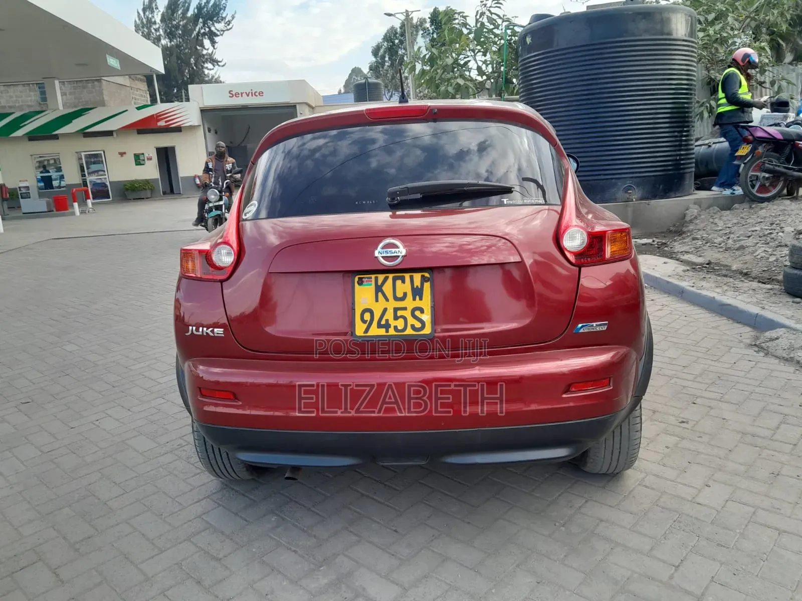 Nissan Juke 2012 Red
