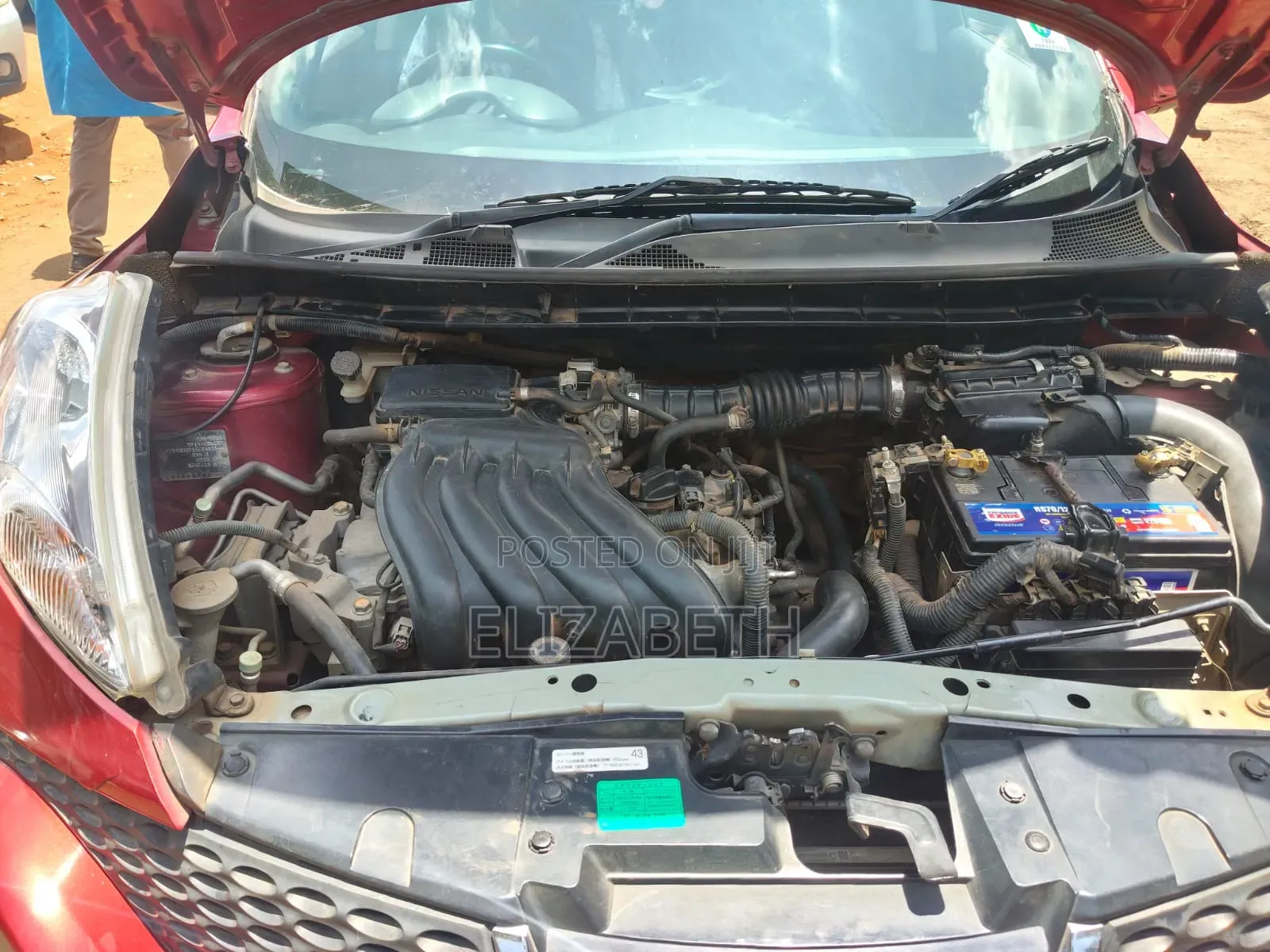 Nissan Juke 2012 Red
