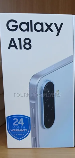 New Samsung Galaxy A18 128 GB Black