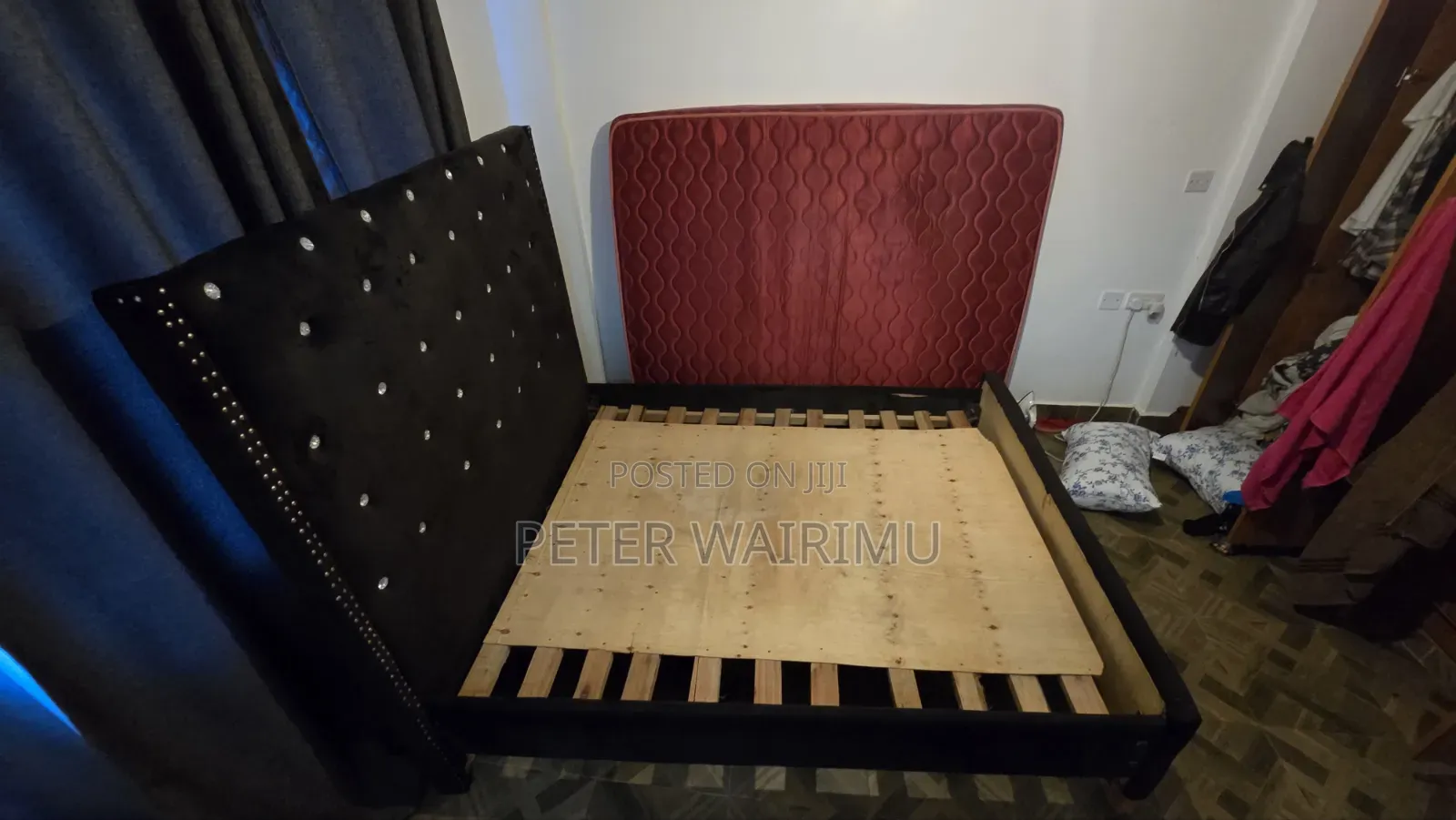  5×6 Bed + Heavy-Duty High-Density Mattress – KSh 18,000!