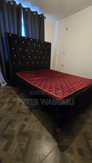 5×6 Bed + Heavy-Duty High-Density Mattress – KSh 18,000!