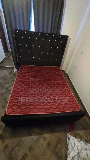  5×6 Bed + Heavy-Duty High-Density Mattress – KSh 18,000!