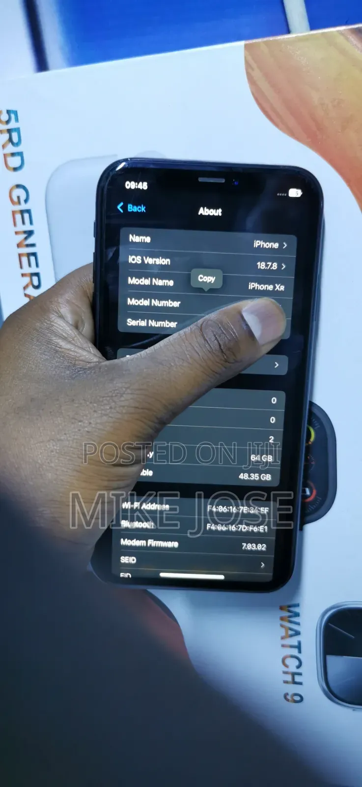 Apple iPhone XR 64 GB Gray