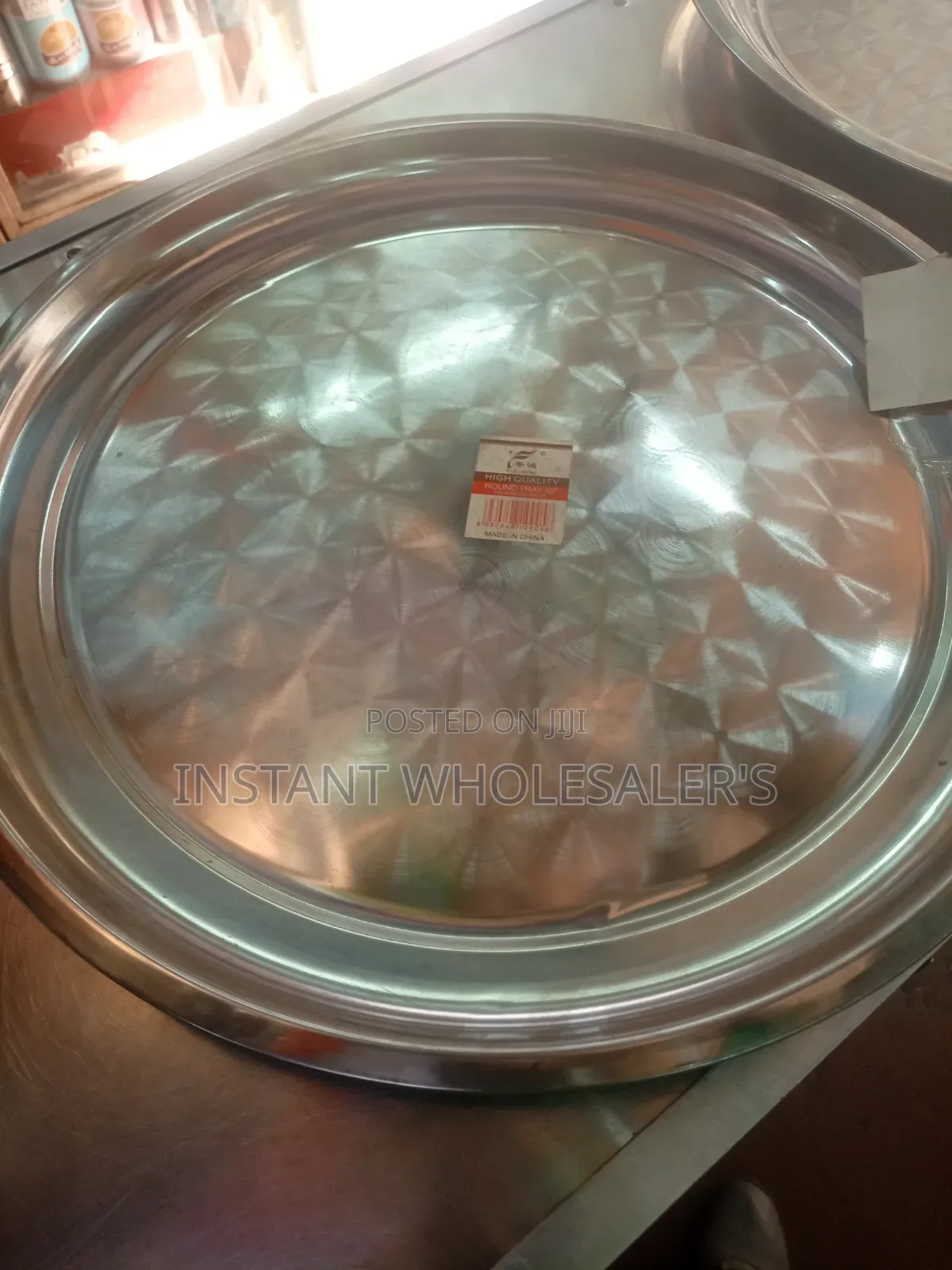 Sinia Platter Stainless Steel