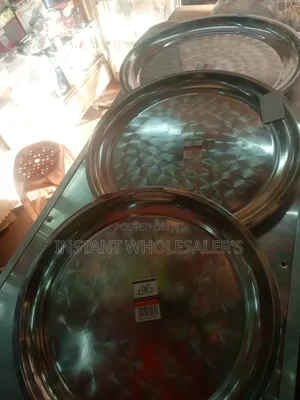 Sinia Platter Stainless Steel