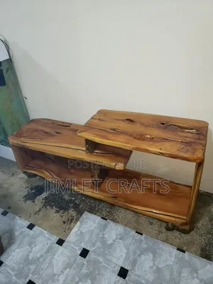 Rustic Wood TV Stand