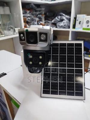 Dual Lens V380pro Solar Camera