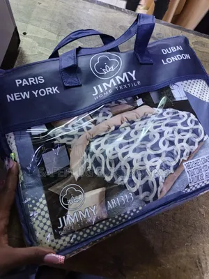 Jimmy Home Textile 6-in-1 Duvet Cover & Bedsheet Set