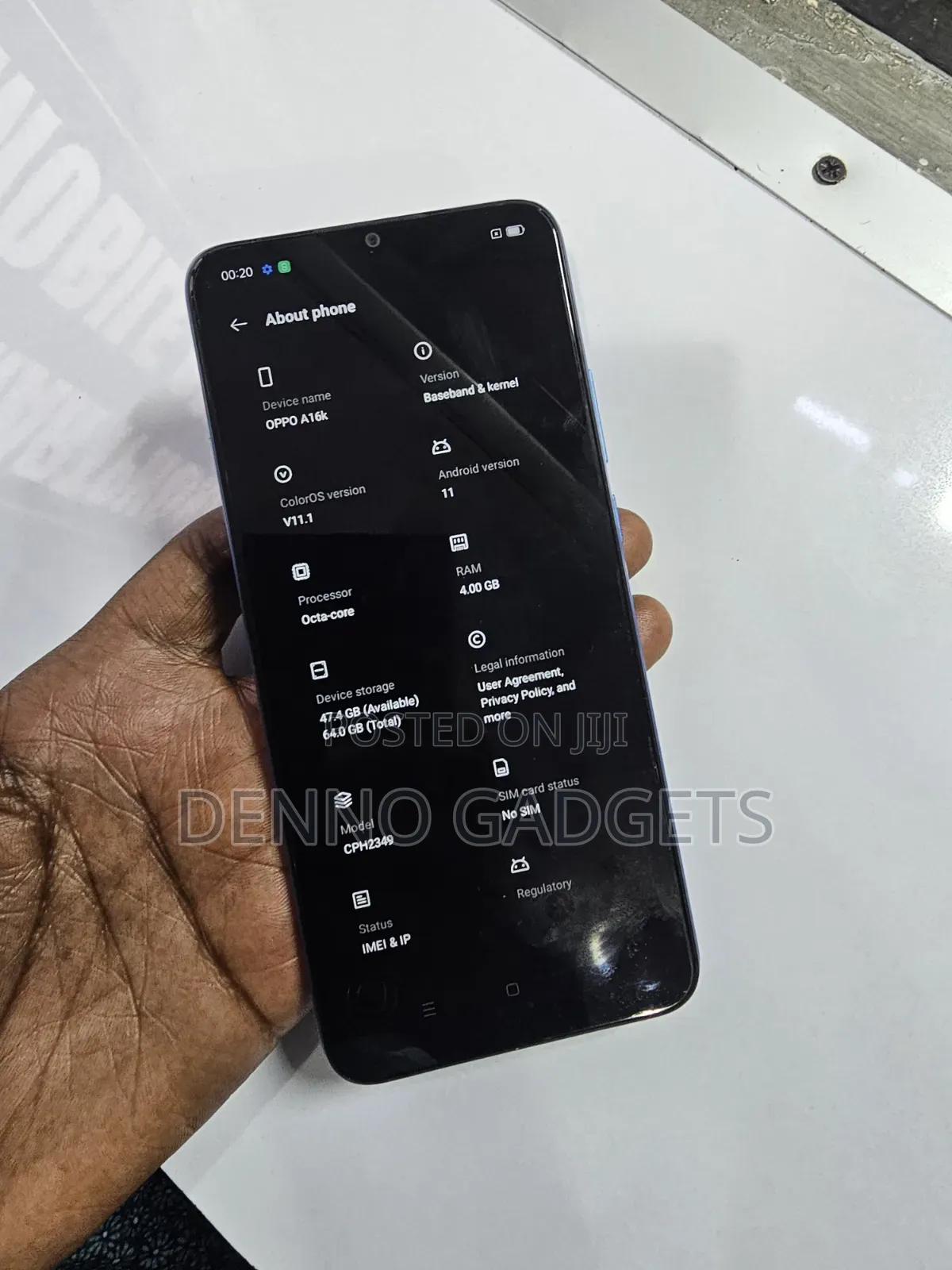 Oppo A16K 64 GB Blue