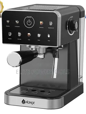 Nunix Espresso Coffee Machine,steam/Manual Control ECM-01