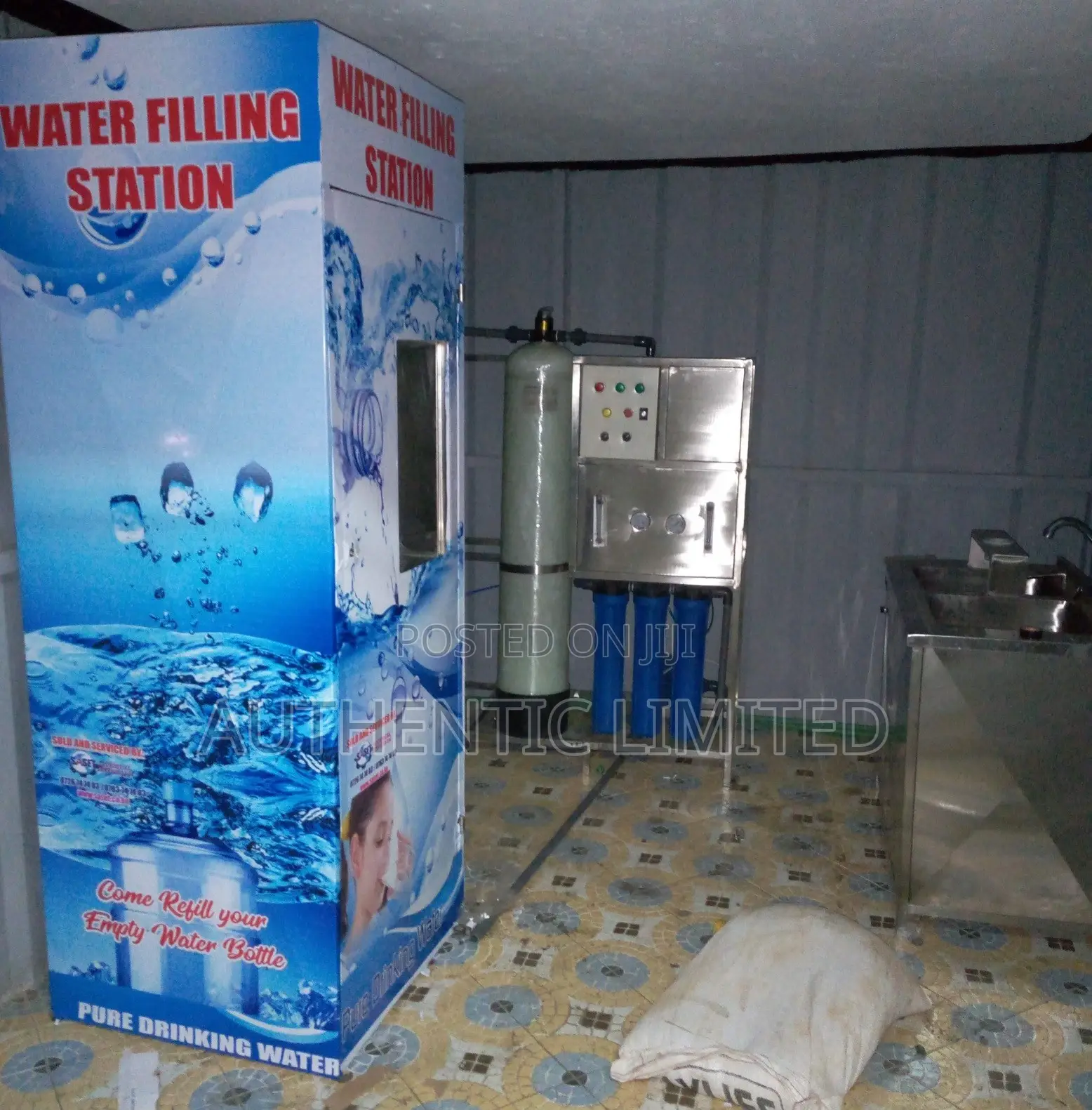 Milk, Cooking Oil & Water Refilling ATM