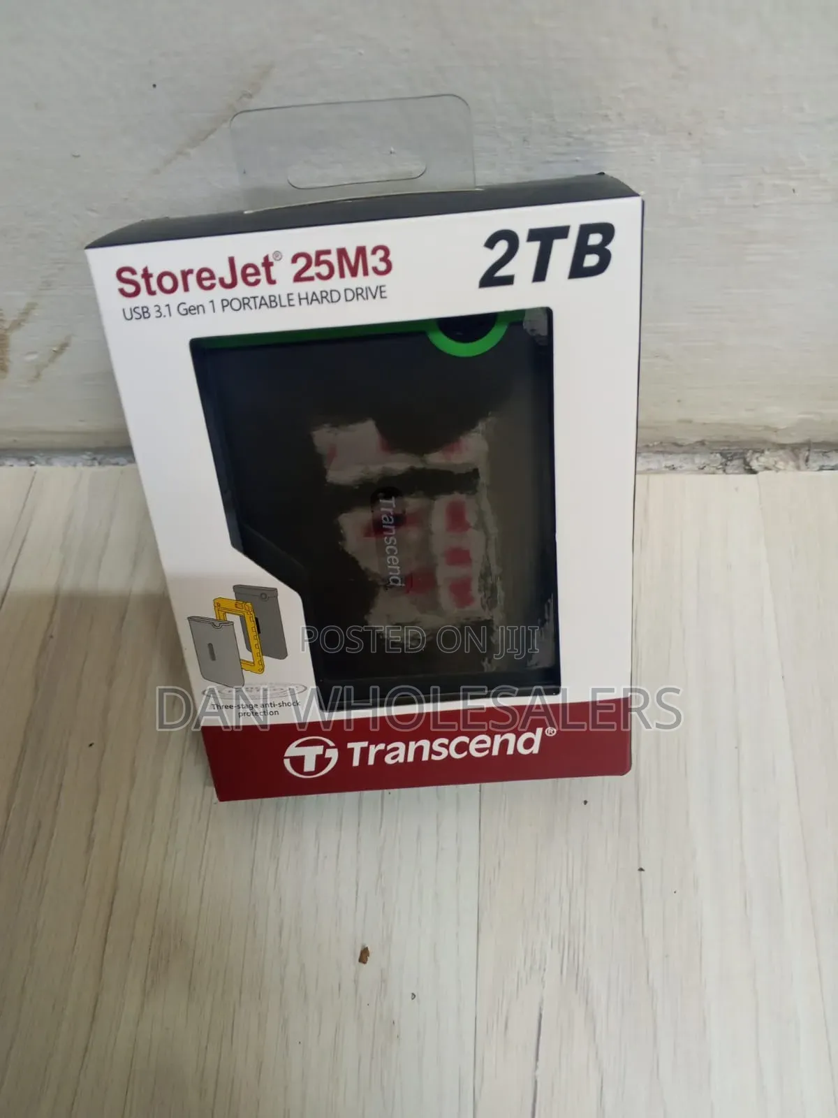Transcend 2TB StoreJet 25M3 USB 3.1 Gen 1 Portable Hard Drive HDD