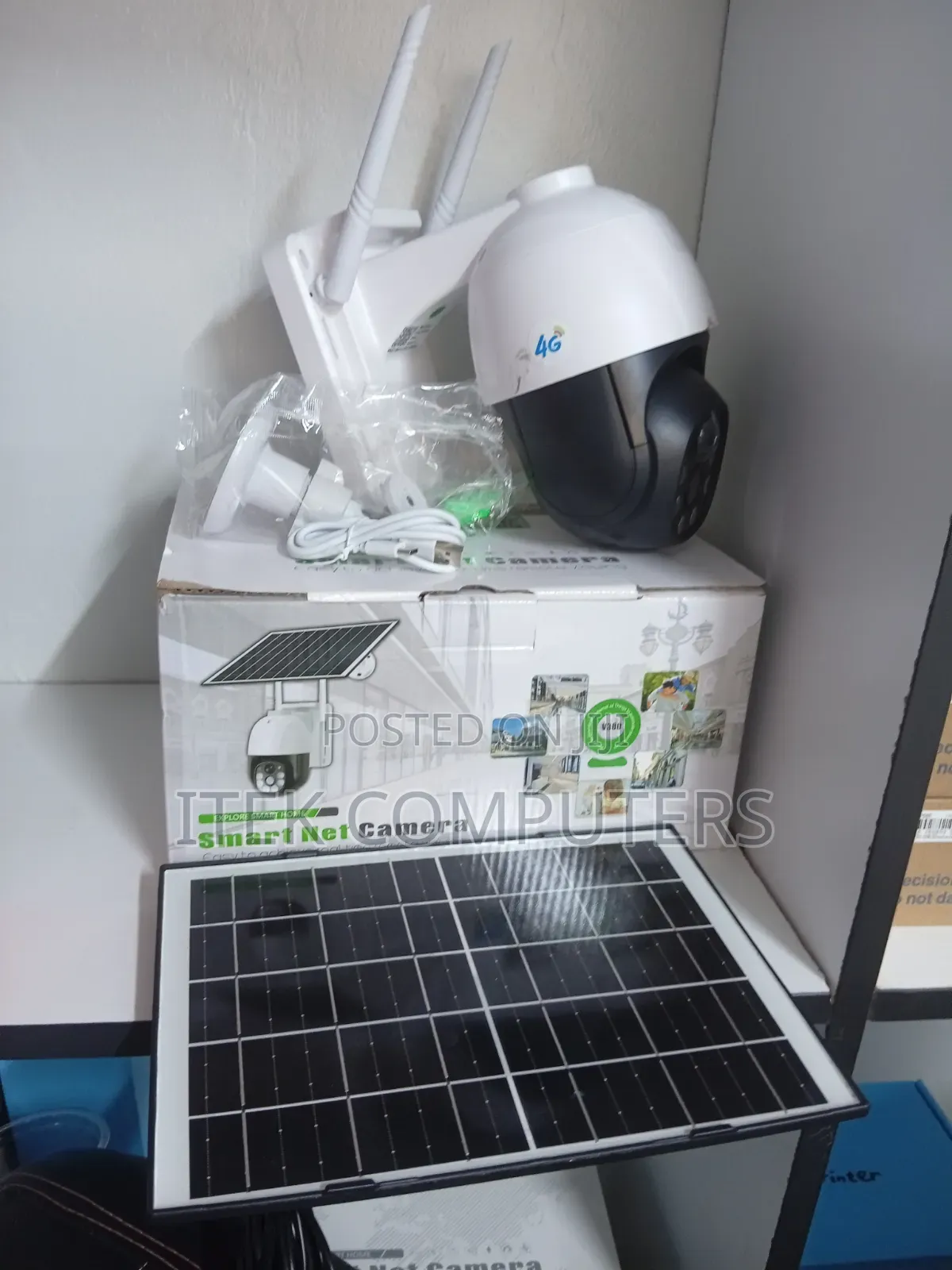 Solar Powered 4G CCTV Camera With Remote Mobile Phone Access