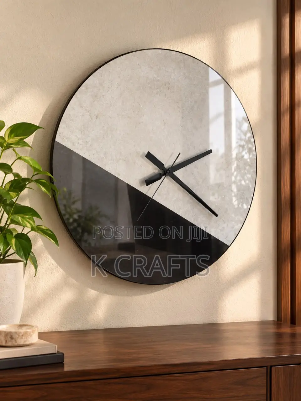 60cm Luxury Wall Clock Art Decor