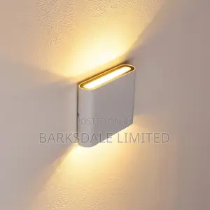 Modern 6W LED Outdoor Wall Lamp – Warm White Aluminium Light