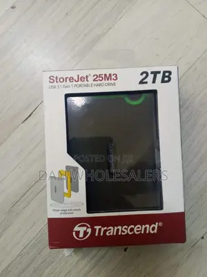 Transcend StoreJet 25M3 2TB USB 3.1 Portable External Hard Drive